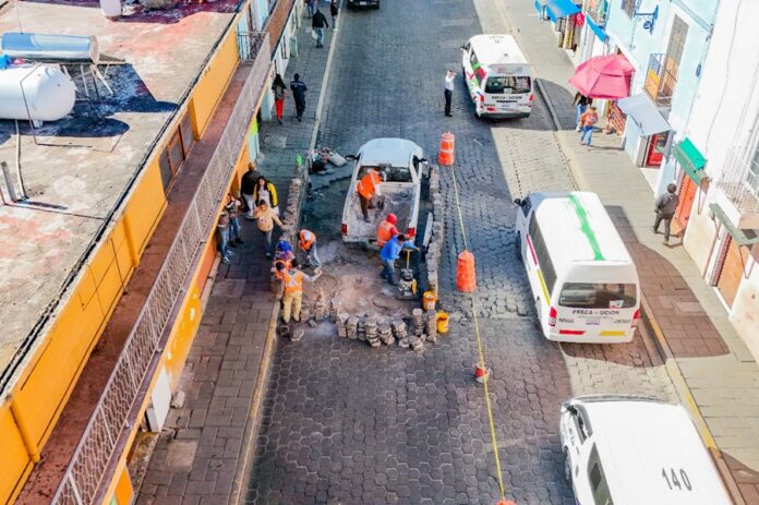 Inicia el Ayuntamiento de Tlaxcala con la Rehabilitación de la Calle 20 de Noviembre - AlternativaTlx