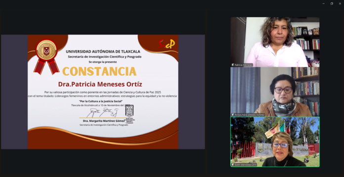 Mantiene Secretaría de Investigación Científica y Posgrado UATx Permanente Difusión de la Cultura de Paz - AlternativaTlx