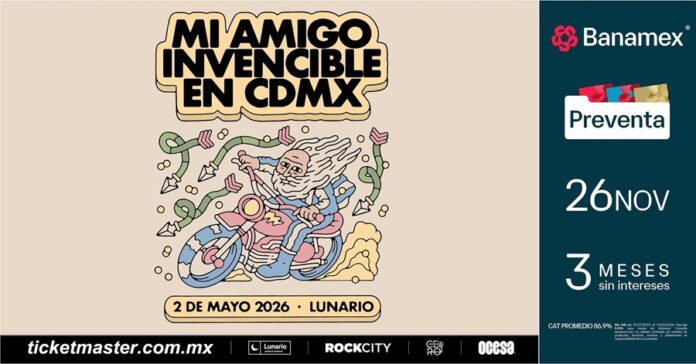 Mi Amigo Invencible Anuncia Concierto en Ciudad de México - AlternativaTlx