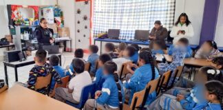Policía de la Capital Fortalece la Confianza con Plática de Prevención En Primaria “Héroes de Chapultepec” de Ocotlán - AlternativaTlx