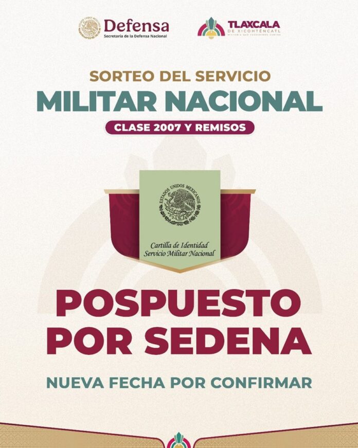 Pospone SEDENA Sorteo del Servicio Militar Nacional en Tlaxcala Capital - AlternativaTlx