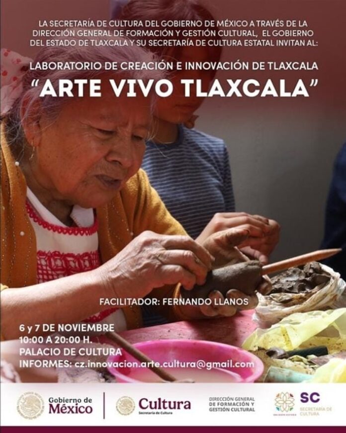 Secretaría de Cultura Invita a Crear en el Laboratorio “Arte Vivo Tlaxcala” - AlternativaTlx