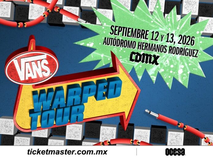Vans Warped Tour se Expande en 2026 con Nuevas Paradas y Llegará a la CDMX - AlternativaTlx