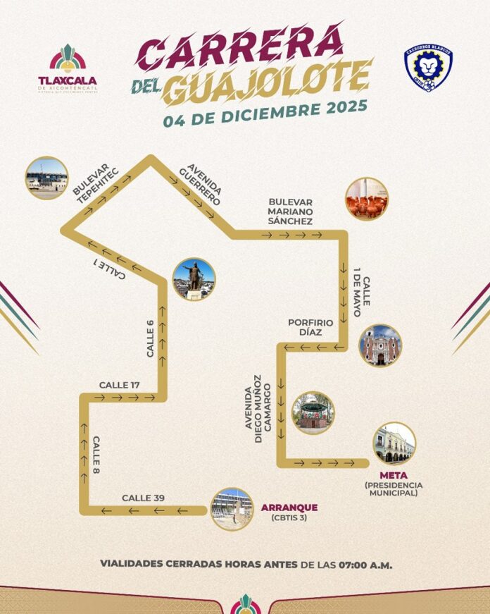 Con Respaldo del Ayuntamiento de Tlaxcala CBTIS 03 Llevará la Carrera del Guajolote por Calles de la Capital - AlternativaTlx