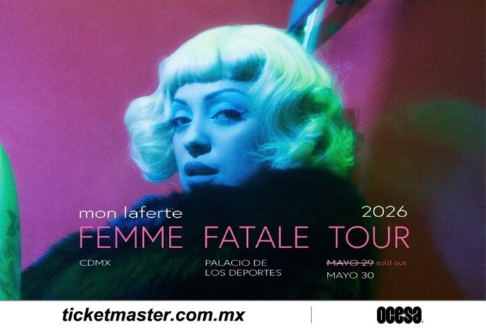 El Femme Fatale Tour de Mon Laferte se Extenderá una Noche más en la CDMX - AlternativaTlx