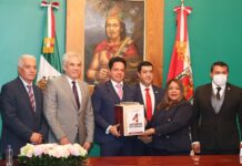 Entrega Secretario de Gobierno 4to Informe de la Gobernadora Lorena Cuéllar al Congreso del Estado - AlternativaTlx