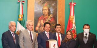 Entrega Secretario de Gobierno 4to Informe de la Gobernadora Lorena Cuéllar al Congreso del Estado - AlternativaTlx