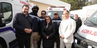 Entrega la Gobernadora Lorena Cuéllar Ambulancias a Nueve Municipios - AlternativaTlx
