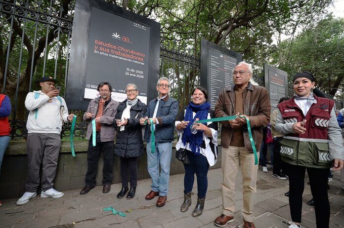 “Estudios Churubusco y sus Trabajadores: 80 Años Contando Historias” se Inaugura en las Rejas del Bosque de Chapultepec - AlternativaTlx