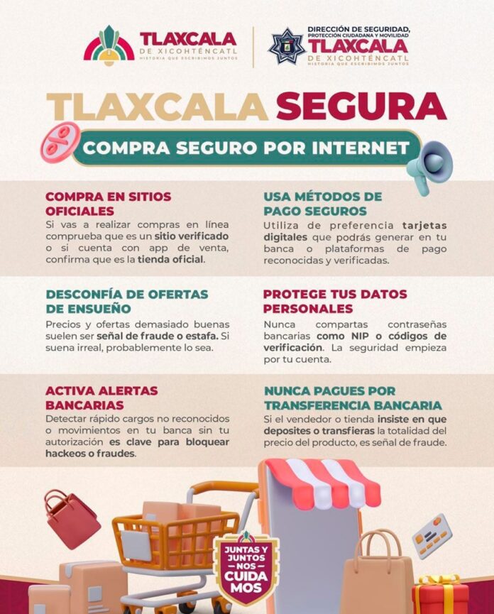 Gobierno Municipal de Tlaxcala Emite Recomendaciones para Compras Seguras por Internet - AlternativaTlx