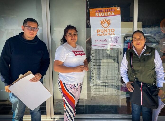 IMMUJER Zacatelco Instala Nuevos “Puntos Naranja” para la Prevención y Atención de la Violencia Contra Mujeres, Adolescentes y Niñas - AlternativaTlx
