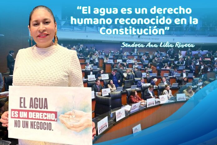 La Nueva Ley de Aguas Pone Fin al Acaparamiento del Agua, Asevera Ana Lilia Rivera - AlternativaTlx