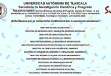 La UATx Recibe Dictamen Favorable de la SECIHTI para la Permanencia de 14 Programas en el Sistema Nacional de Posgrados - AlternativaTlx