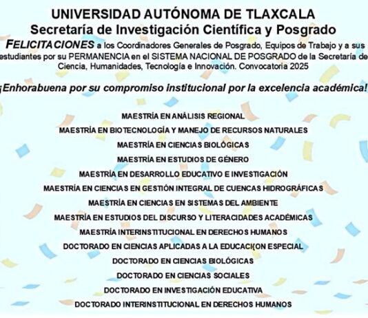 La UATx Recibe Dictamen Favorable de la SECIHTI para la Permanencia de 14 Programas en el Sistema Nacional de Posgrados - AlternativaTlx