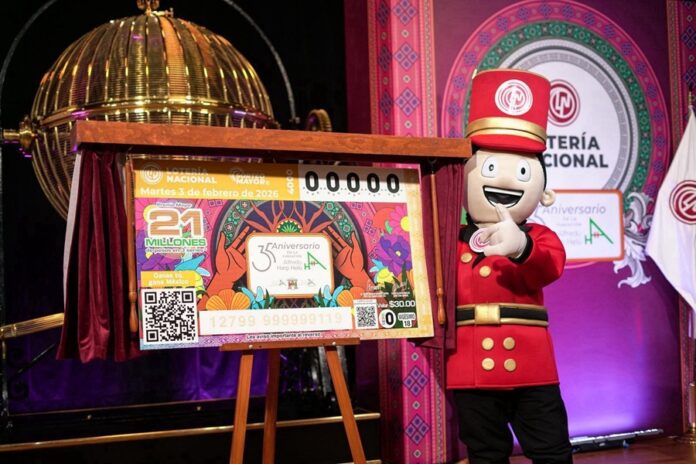 Billete de Lotería Nacional Reconoce 35 Años de Trabajo de la Fundación Alfredo Harp Helú a Favor de México - AlternativaTlx