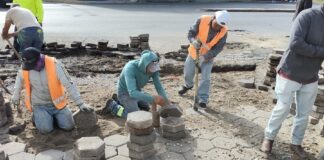 Continúa Gobierno de Alfonso Sánchez García con Trabajos de Rehabilitación de Calles Adoquinadas ahora en Ocotlán - AlternativaTlx
