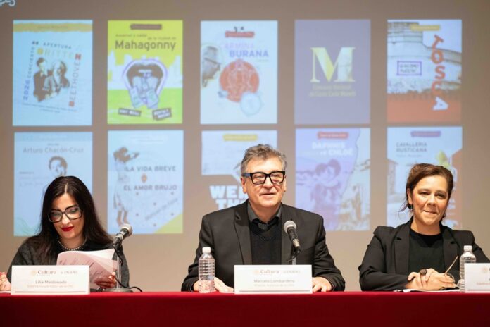 El INBAL Anuncia la Temporada 2026 de la Compañía Nacional de Ópera - AlternativaTlx