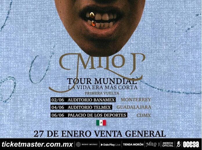 Milo J llegará a México con La Vida Era Más Corta Tour Mundial - AlternativaTlx