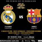 Real Madrid vs Barcelona: Guadalajara se Convierte en Escenario de Historia con la Primera Copa de Leyendas - AlternativaTlx